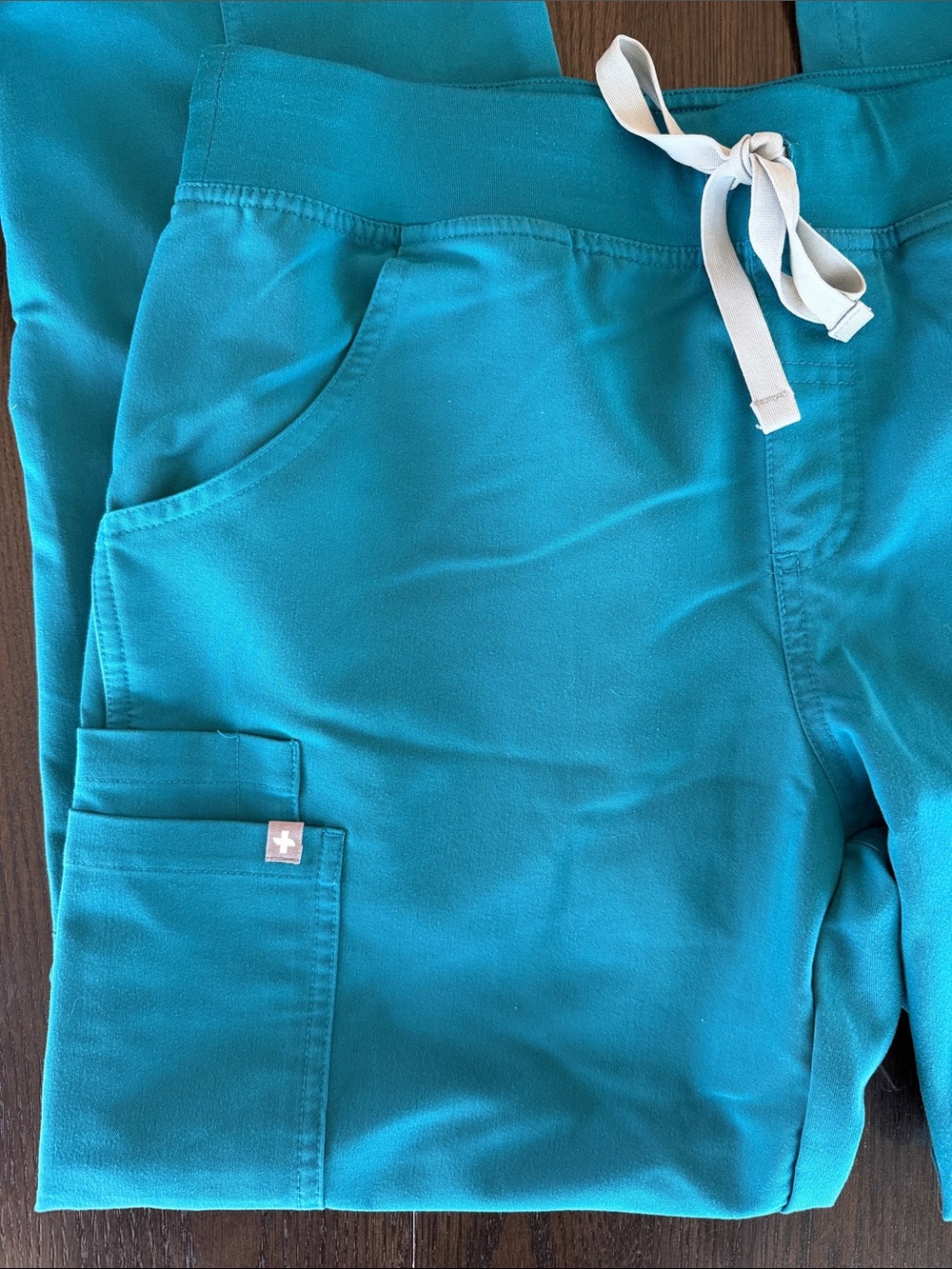 Figs carribean blue Kade cargo scrub pants - Picture 3 of 4